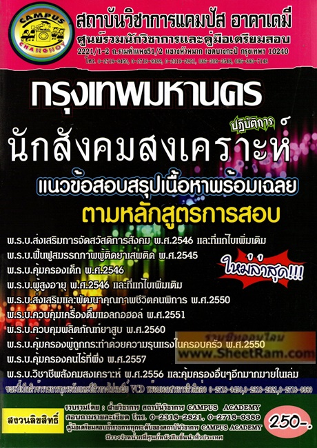 วิเคราะห์นโยบายและแผน 3 (ระดับปริญญาตรี) (CA) 